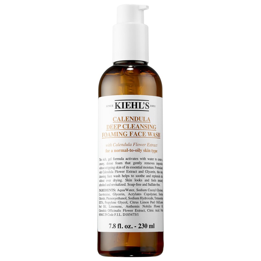 Пенка для глубокого очищения лица с календулой для жирной кожи Kiehl's Since 1851, 7.7 oz/230 ml
Пенка для глубокого очищения лица с календулой для жирной кожи Kiehl's Since 1851, 7.7 oz/230 ml