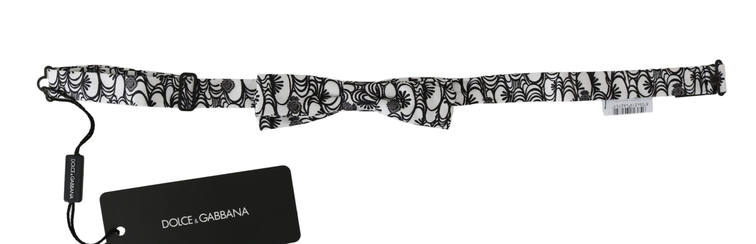 Изысканный шелковый галстук-бабочка с узором Dolce & Gabbana, белый
Изысканный шелковый галстук-бабочка с узором Dolce & Gabbana, белый
