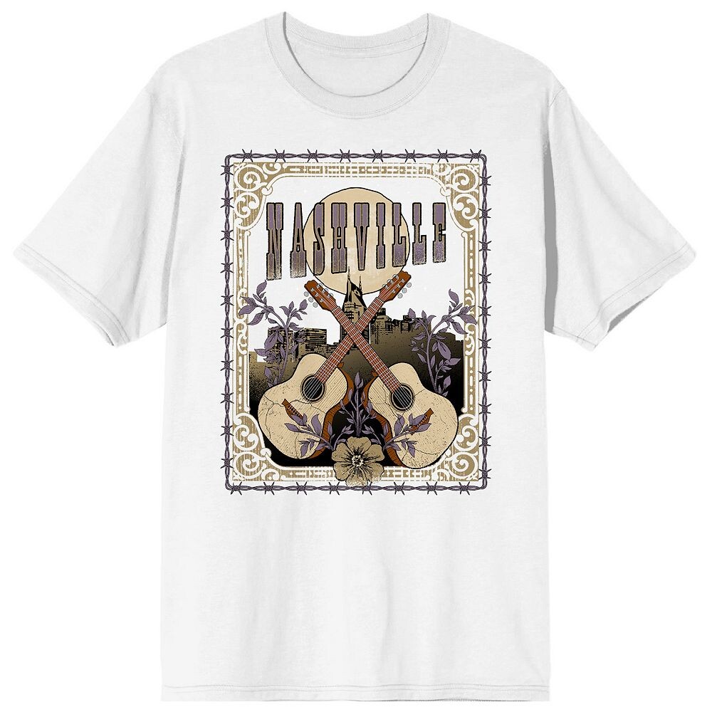 Мужская футболка Nashville Vintage Country с графическим рисунком Licensed Character, черный 
Мужская футболка Nashville Vintage Country с графическим рисунком Licensed Character, черный