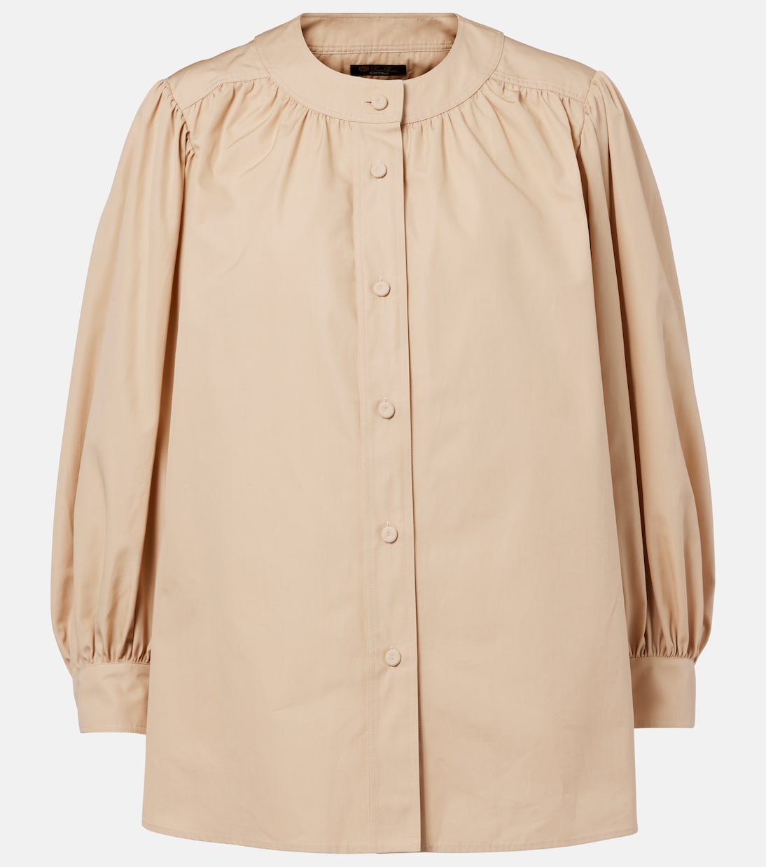 Хлопковая блузка Hailey Loro Piana, Ivory Frost
Хлопковая блузка Hailey Loro Piana, Ivory Frost