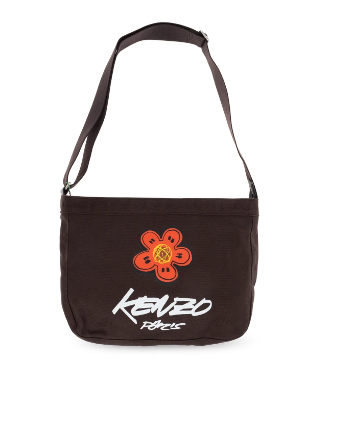 Сумка через плечо с принтом Kenzo, коричневый
Сумка через плечо с принтом Kenzo, коричневый