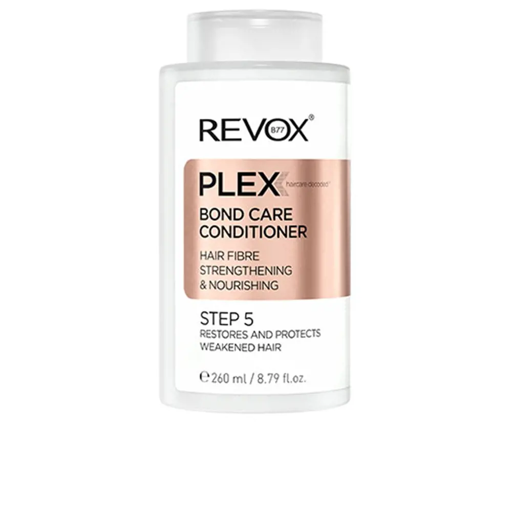 Кондиционер для волос Plex bond care conditioner step 5 Revox, 260 мл.
Кондиционер для волос Plex bond care conditioner step 5 Revox, 260 мл.