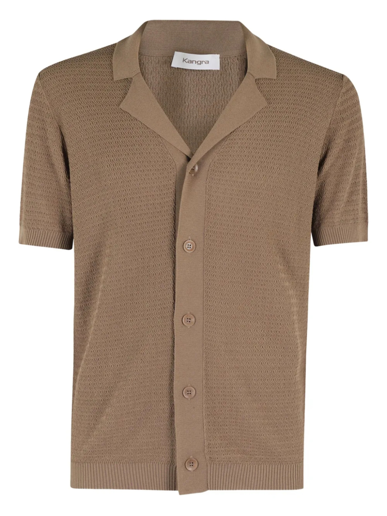 Рубашка из хлопковой смеси Kangra, коричневый
Рубашка из хлопковой смеси Kangra, коричневый