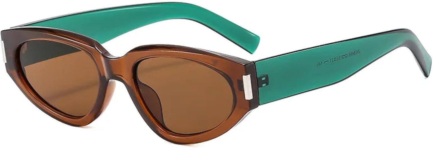 Солнцезащитные очки с защитой от УФ-излучения UV400 | Маленький размер "кошачий глаз", градиентный цвет | Для женщин и мужчин, для занятий спортом на открытом воздухе и вождения DSVIGF, Tea Green
Солнцезащитные очки с защитой от УФ-излучения UV400 | Маленький размер "кошачий глаз", градиентный цвет | Для женщин и мужчин, для занятий спортом на открытом воздухе и вождения DSVIGF, Tea Green