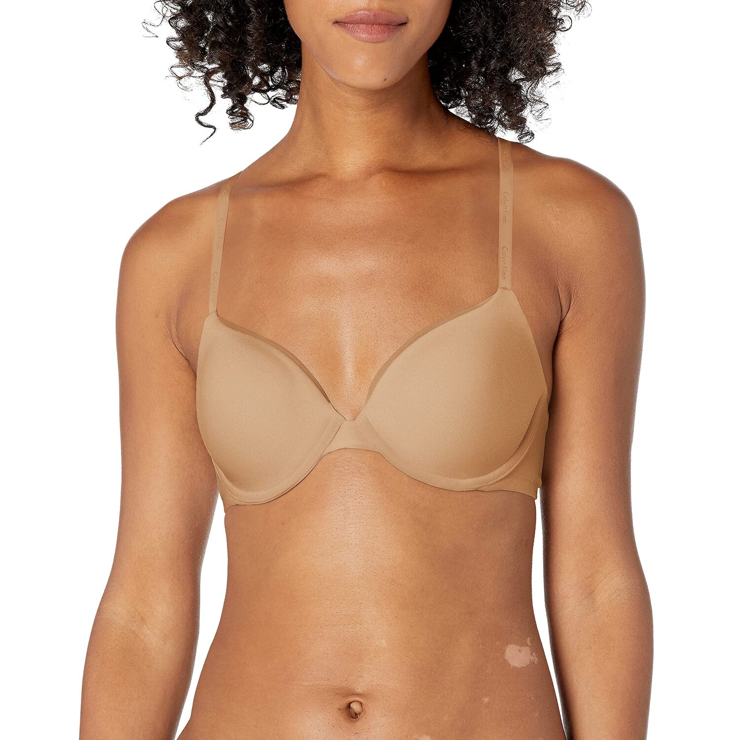 Бюстгальтер Calvin Klein Womens Constant Convertible Strap Lightly Lined Demi Bra, Bare 
Бюстгальтер Calvin Klein Womens Constant Convertible Strap Lightly Lined Demi Bra, Bare