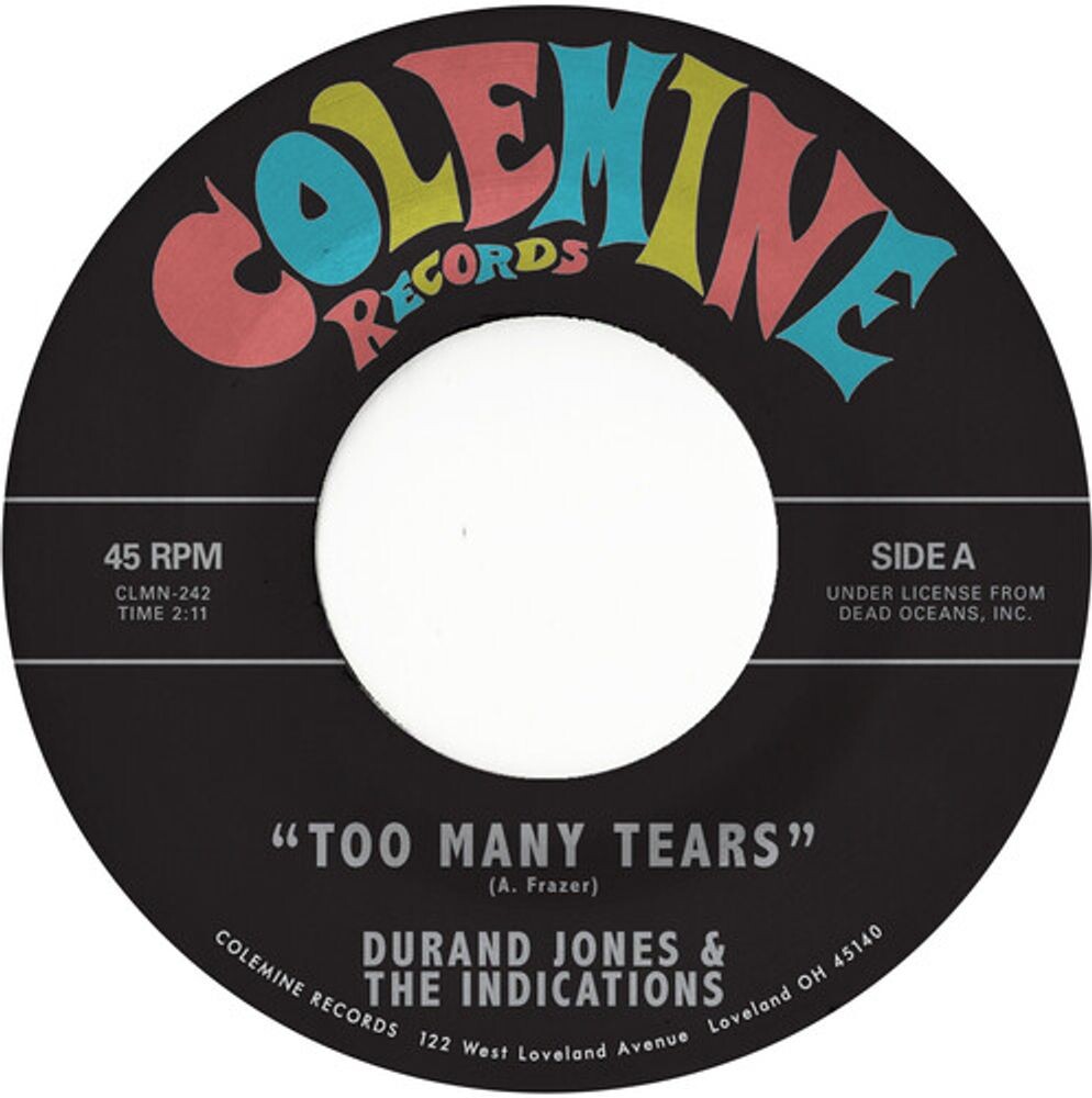 Виниловая пластинка LP Too Many Tears / Cruisin' To The Parque (7") - Durand Jones & The Indications
Виниловая пластинка LP Too Many Tears / Cruisin' To The Parque (7") - Durand Jones & The Indications