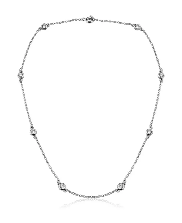 Ожерелье из стерлингового серебра с прозрачными кубическими цирконами Genevive, clear
Ожерелье из стерлингового серебра с прозрачными кубическими цирконами Genevive, clear