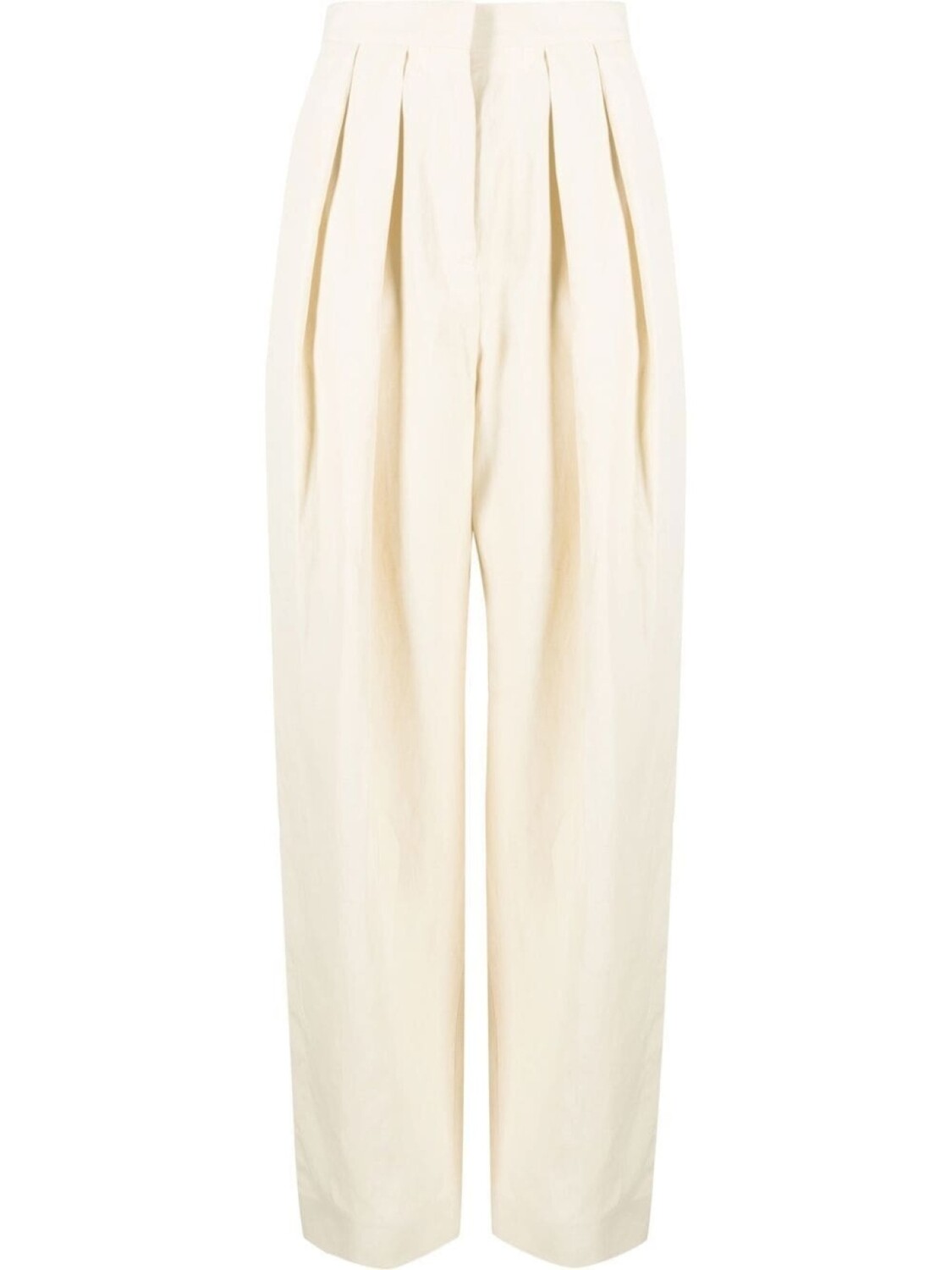 Stella McCartney брюки с завышенной талией и складками, нейтральный цвет
Stella McCartney брюки с завышенной талией и складками, нейтральный цвет