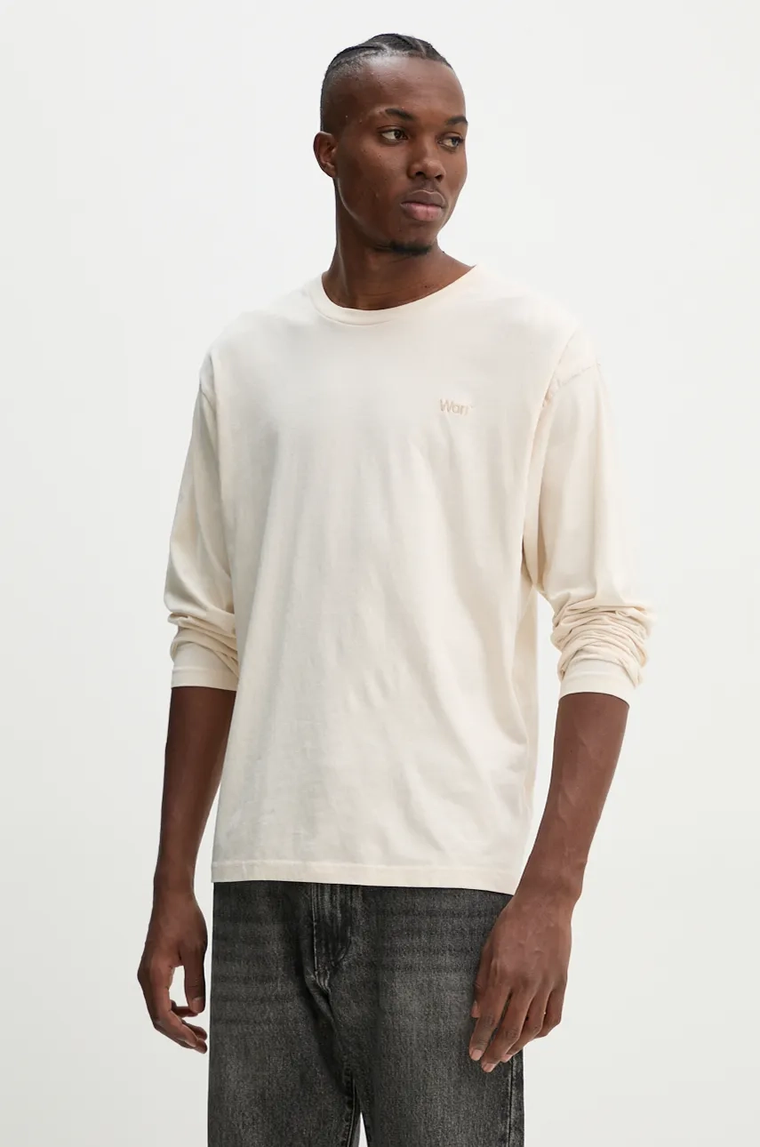 Хлопковый топ с длинными рукавами Won Hundred, бежевый
Хлопковый топ с длинными рукавами Won Hundred, бежевый