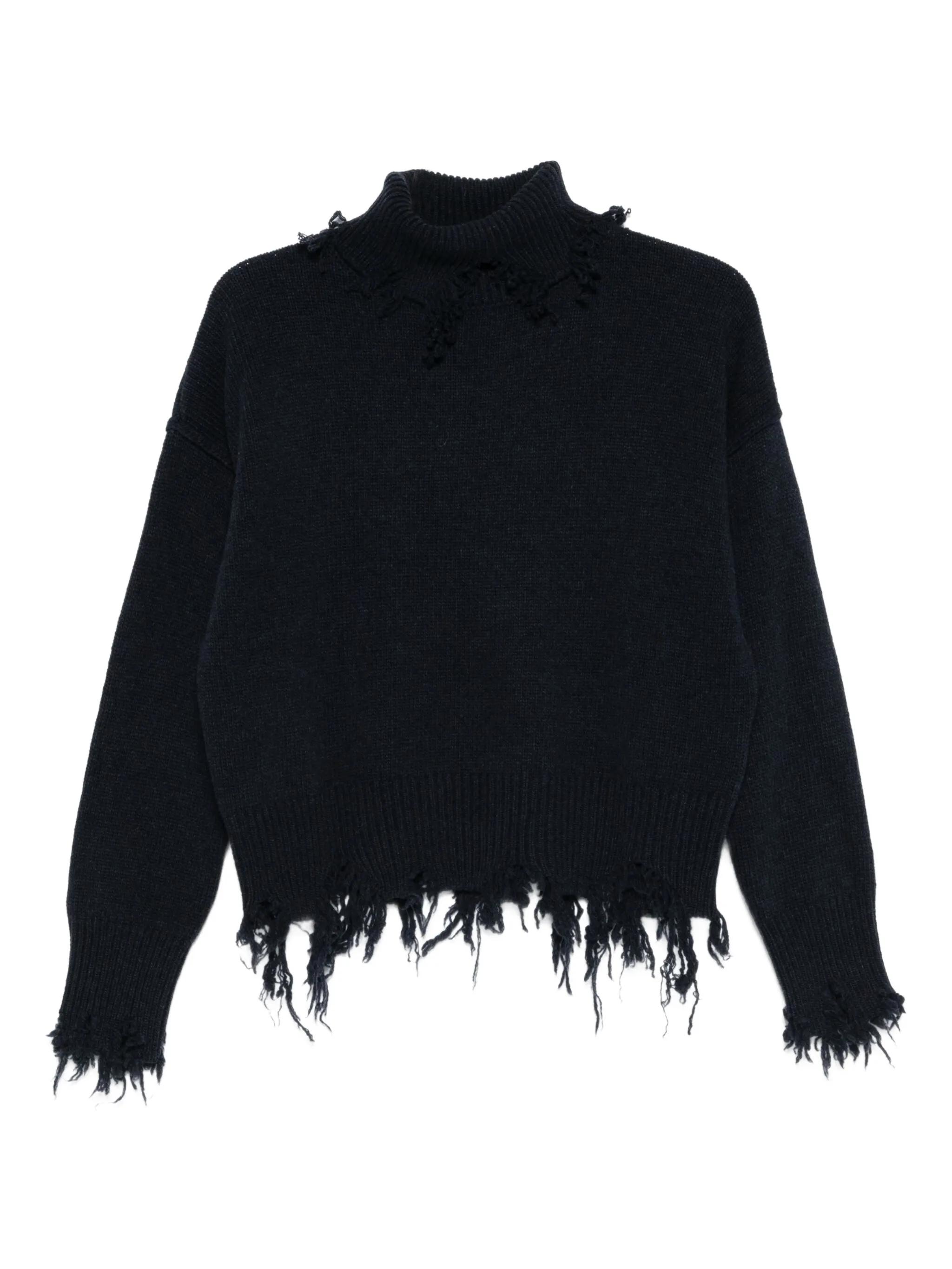 Свитер с высоким воротником и эффектом потертости Seafarer, синий
Свитер с высоким воротником и эффектом потертости Seafarer, синий