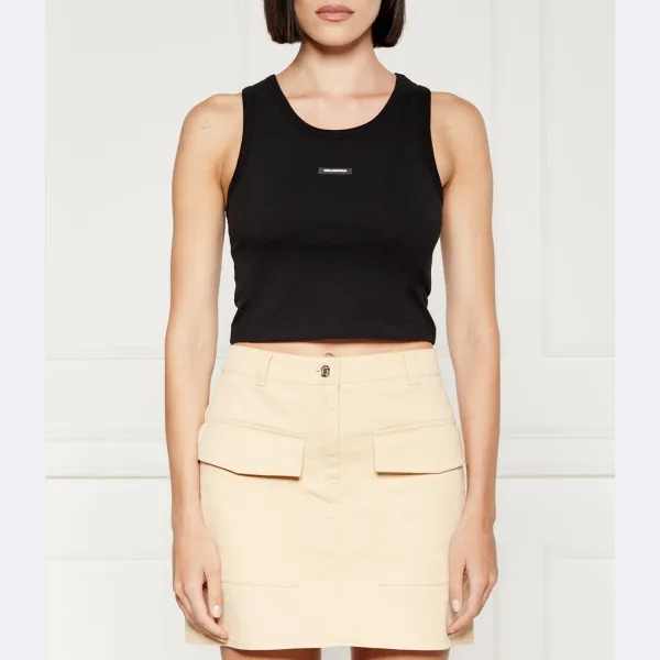 Укороченный топ Essential Karl Lagerfeld, черный
Укороченный топ Essential Karl Lagerfeld, черный