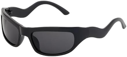 Модные прямоугольные солнцезащитные очки для женщин и мужчин, прямоугольные солнцезащитные очки для мужчин, панк-солнцезащитные очки с волнистыми дужками MTZJH, C1blackgray
Модные прямоугольные солнцезащитные очки для женщин и мужчин, прямоугольные солнцезащитные очки для мужчин, панк-солнцезащитные очки с волнистыми дужками MTZJH, C1blackgray