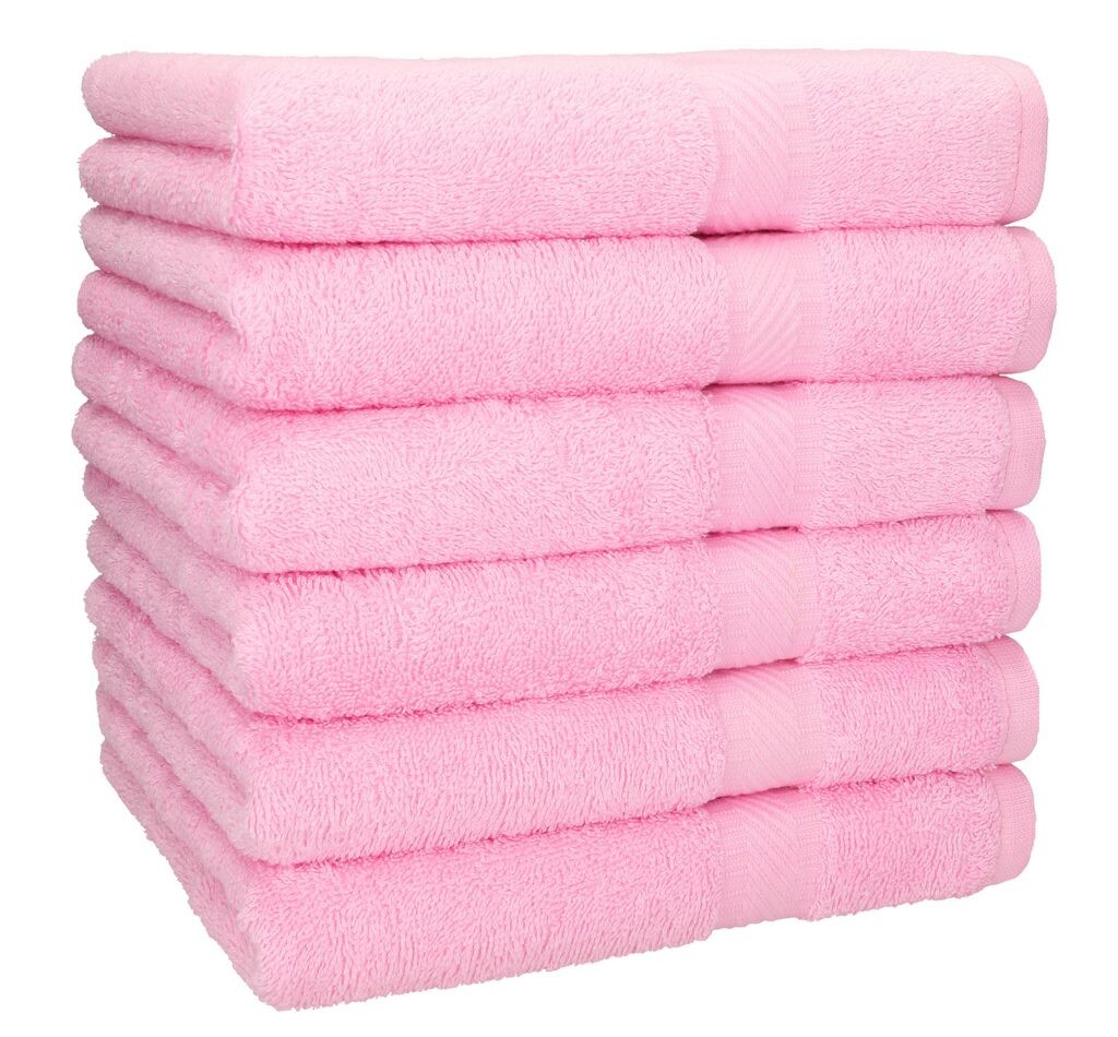 Полотенца Betz 6 шт. 50х100 см PALERMO 100% хлопок Цвет: розовый и бирюзовый Betzshop
Полотенца Betz 6 шт. 50х100 см PALERMO 100% хлопок Цвет: розовый и бирюзовый Betzshop