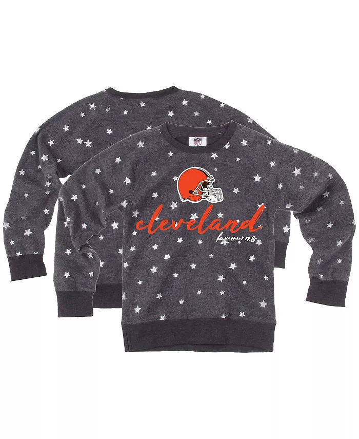 Толстовка с блестящими звездами и обратным рисунком из флиса Big Girls Gray Cleveland Browns Wes & Willy
Толстовка с блестящими звездами и обратным рисунком из флиса Big Girls Gray Cleveland Browns Wes & Willy