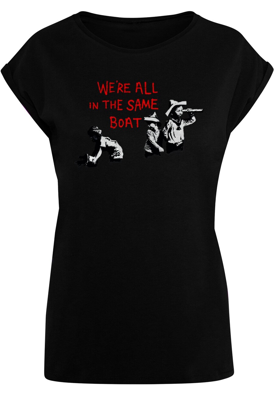 Рубашка Merchcode Brandalised - In The Same Boat, черный
Рубашка Merchcode Brandalised - In The Same Boat, черный