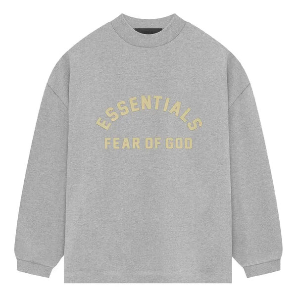 Свитер ss24 heavy jersey long-sleeve t-shirt 'light heather grey' Fear Of God Essentials, серый
Свитер ss24 heavy jersey long-sleeve t-shirt 'light heather grey' Fear Of God Essentials, серый