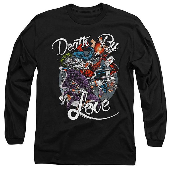 Футболка с длинным рукавом Batman death by love для взрослых Licensed Character
Футболка с длинным рукавом Batman death by love для взрослых Licensed Character