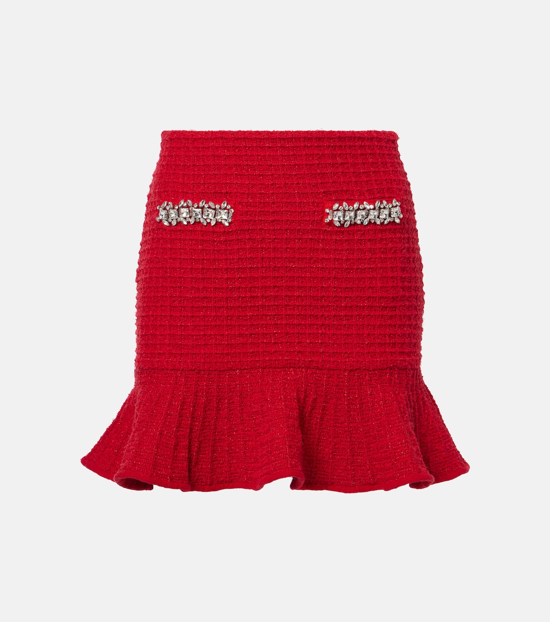 Вязаная декорированная мини-юбка Self-Portrait, красный
Вязаная декорированная мини-юбка Self-Portrait, красный