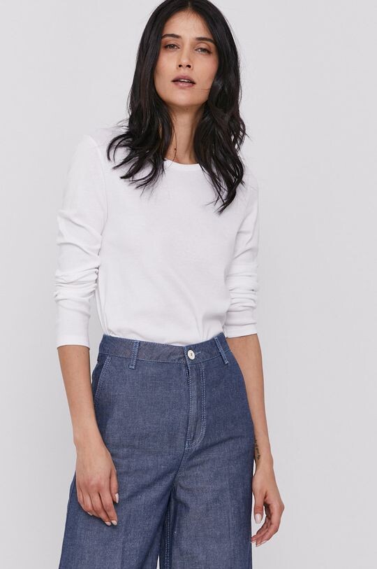 Рубашка с длинным рукавом United Colors of Benetton, белый
Рубашка с длинным рукавом United Colors of Benetton, белый