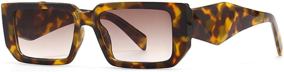 Модные прямоугольные солнцезащитные очки для женщин, ретро-очки с защитой от УФ-излучения UV400, леопардовый принт, мужские квадратные солнцезащитные очки MTZJH, Leopard Tea Gradient
Модные прямоугольные солнцезащитные очки для женщин, ретро-очки с защитой от УФ-излучения UV400, леопардовый принт, мужские квадратные солнцезащитные очки MTZJH, Leopard Tea Gradient