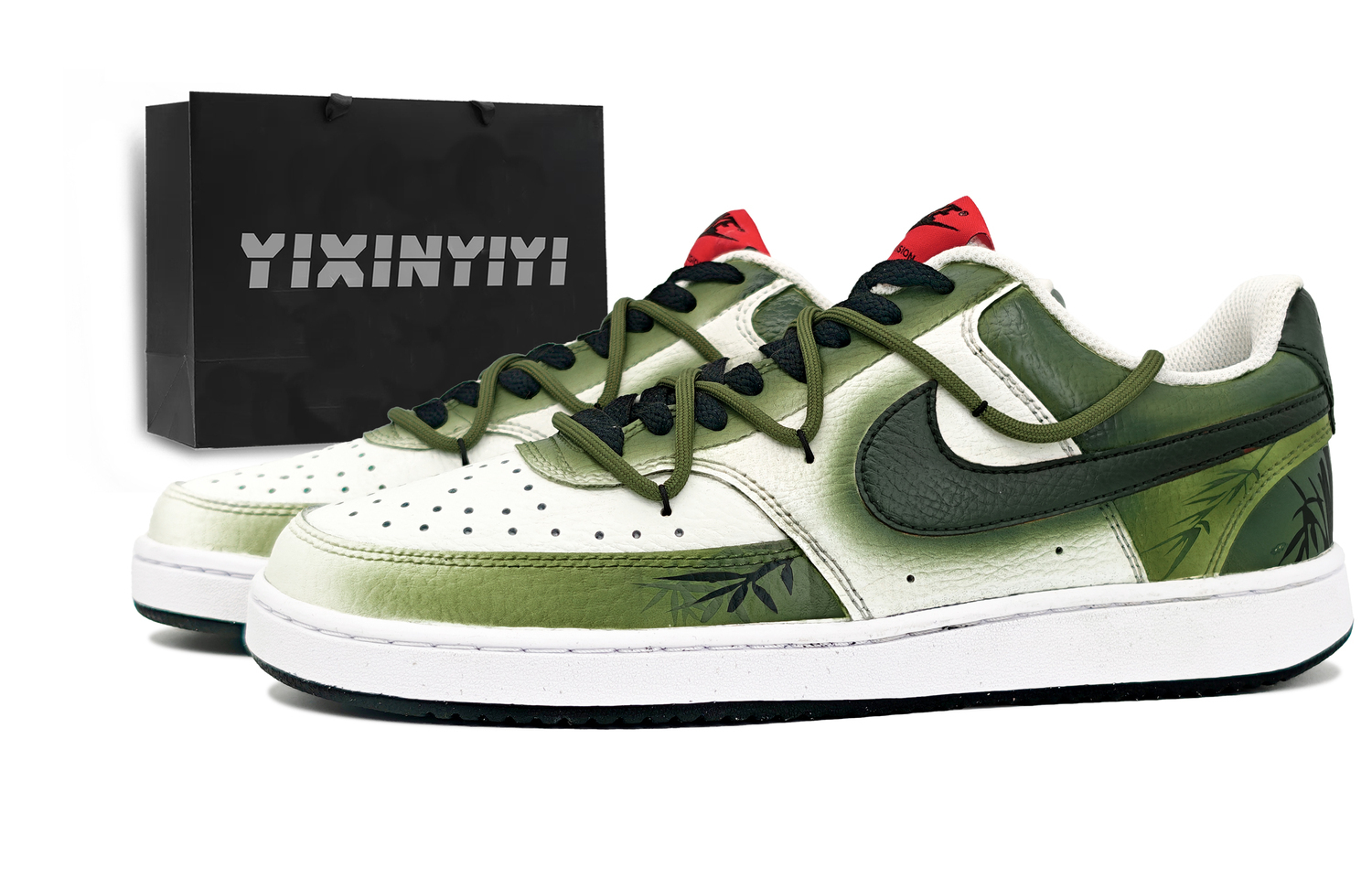 Court Vision 1 износостойкие и легкие низкие кроссовки для скейтбординга мужские Jasper Nike, зеленый
Court Vision 1 износостойкие и легкие низкие кроссовки для скейтбординга мужские Jasper Nike, зеленый