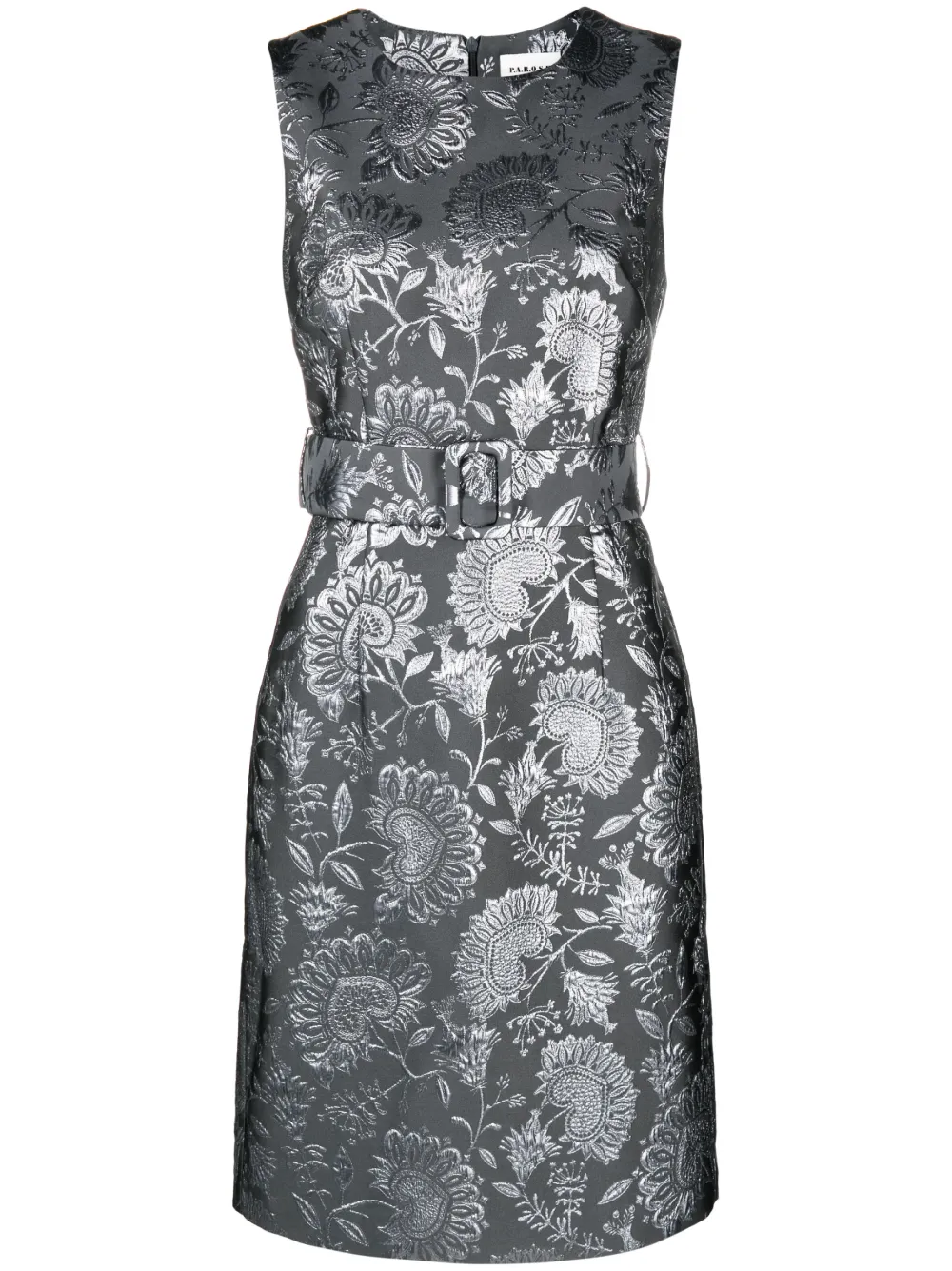 Платье мини с эффектом металлик P.A.R.O.S.H., серый
Платье мини с эффектом металлик P.A.R.O.S.H., серый