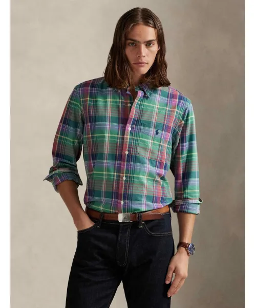 Рубашка Custom fit Polo Ralph Lauren, зеленый
Рубашка Custom fit Polo Ralph Lauren, зеленый