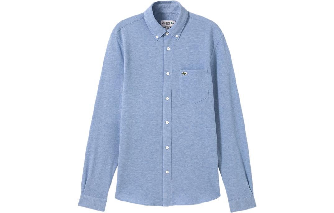 Рубашка мужская светло-синяя Lacoste, светло-голубой
Рубашка мужская светло-синяя Lacoste, светло-голубой