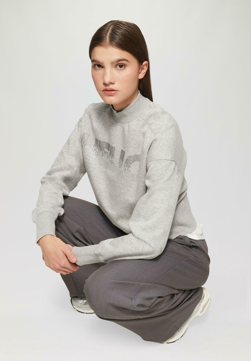 Толстовка QS, серый 
Толстовка QS, серый