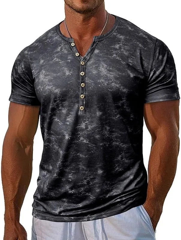 Футболка мужская Distressed Retro с коротким рукавом и V-образным вырезом LUORUAN
Футболка мужская Distressed Retro с коротким рукавом и V-образным вырезом LUORUAN