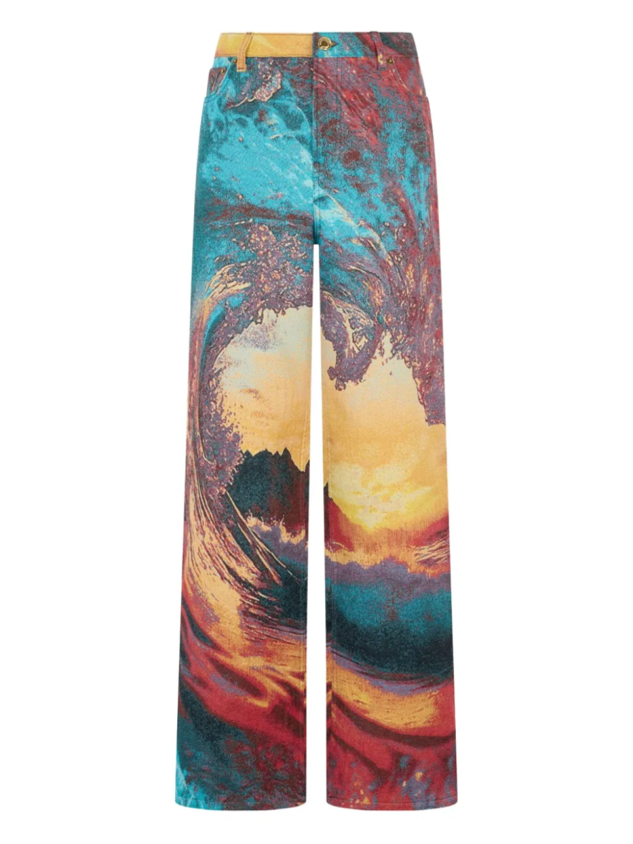 Жаккардовые брюки с узором Roberto Cavalli, синий
Жаккардовые брюки с узором Roberto Cavalli, синий