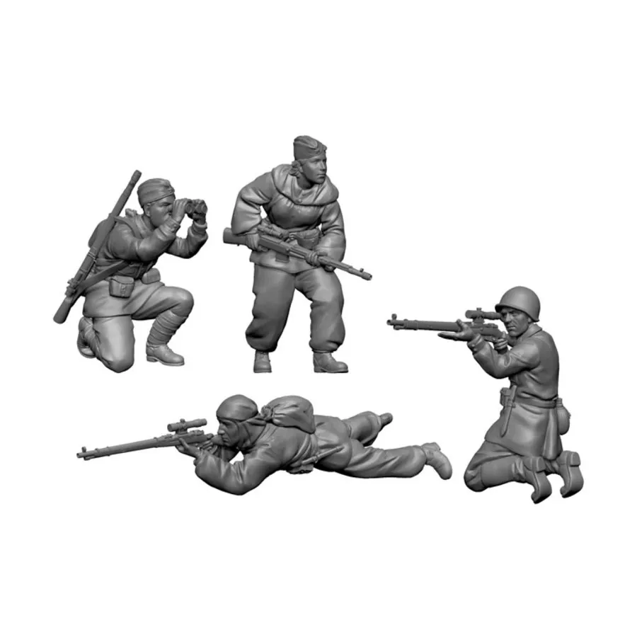 Советские снайперы, Art of Tactic Miniatures (1:72)
Советские снайперы, Art of Tactic Miniatures (1:72)