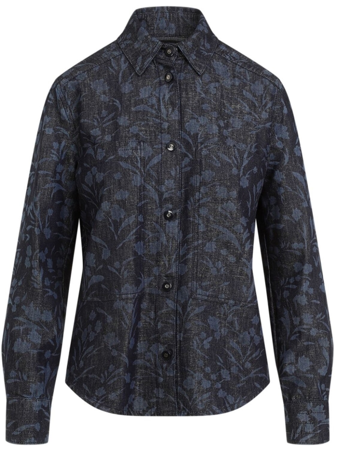 Giorgio Armani джинсовая рубашка с цветочным принтом, черный
Giorgio Armani джинсовая рубашка с цветочным принтом, черный