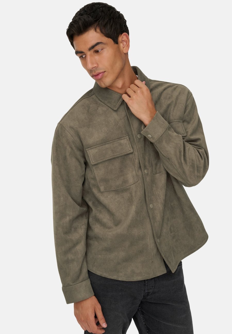 Куртка Only & Sons Faux leather jacket, Grau/Grey
Куртка Only & Sons Faux leather jacket, Grau/Grey