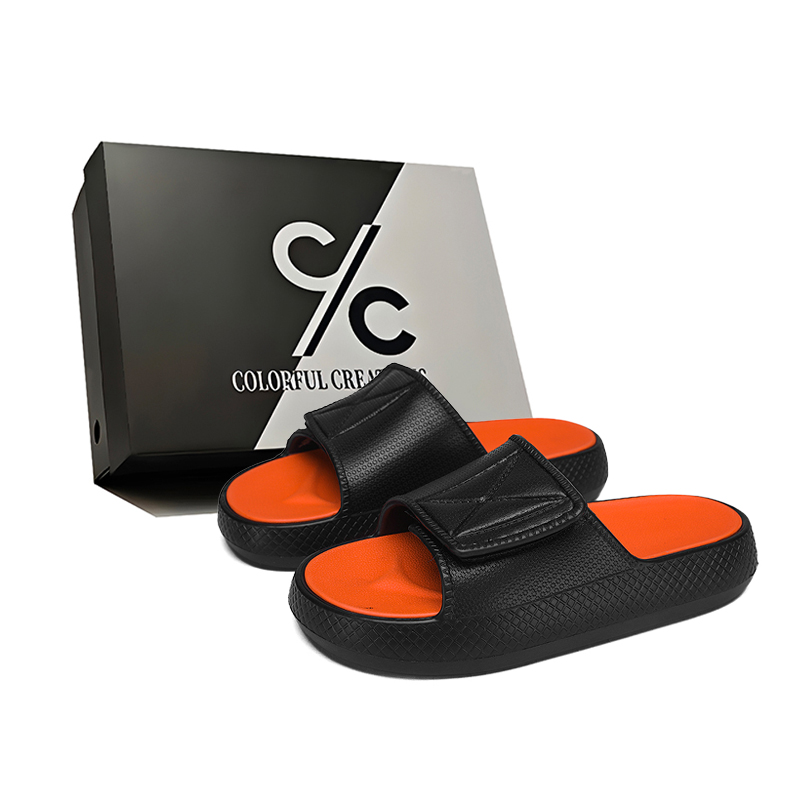 Сандалии мужские с прошивкой EVA, нескользящие, устойчивые к истиранию, устойчивые к запахам, бесшумные Colorful Creations, Black Orange
Сандалии мужские с прошивкой EVA, нескользящие, устойчивые к истиранию, устойчивые к запахам, бесшумные Colorful Creations, Black Orange