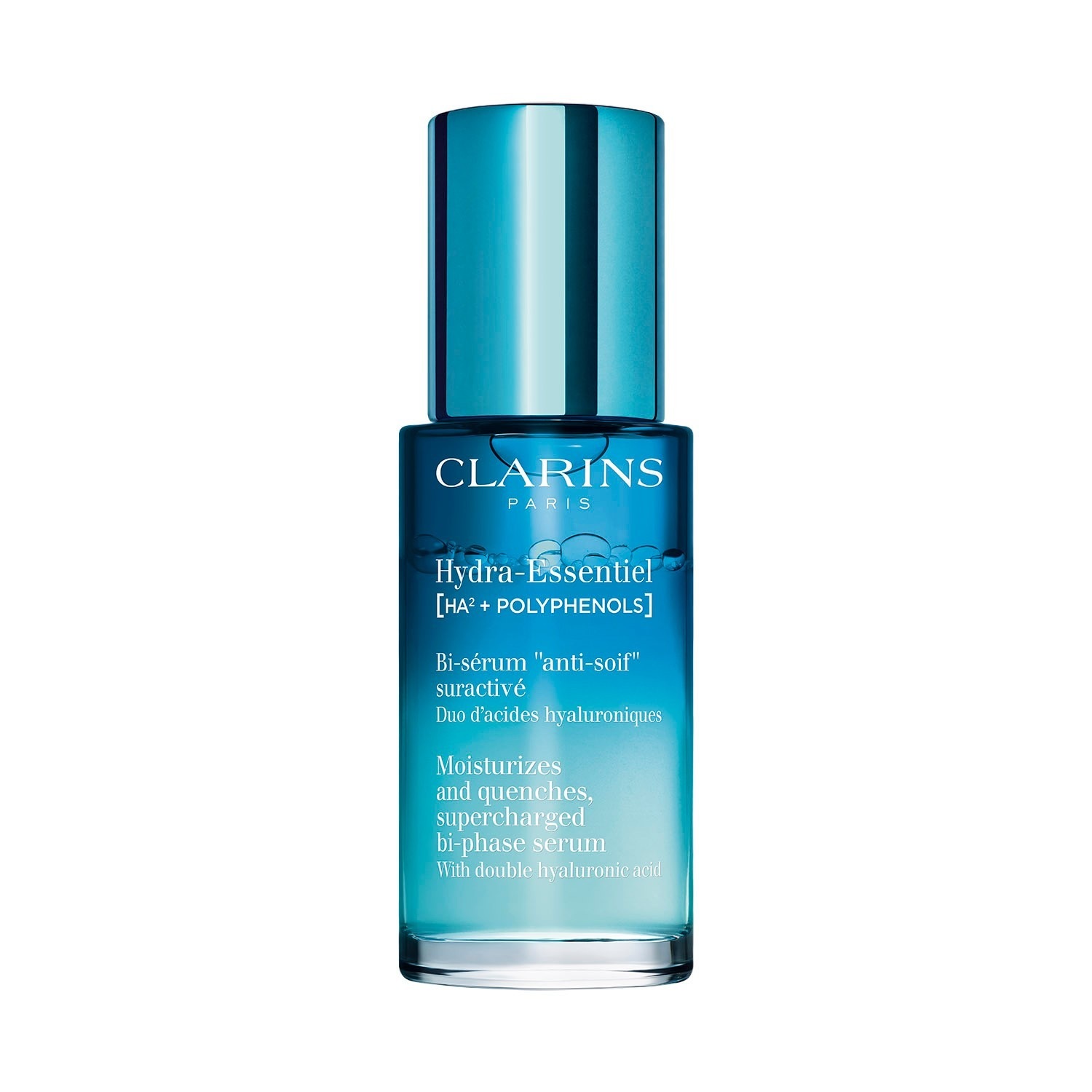 Сыворотка для лица hydra-essentiel ha² hydra-essentiel bi-sérum anti-soif suractivé Clarins, объем 30 мл
Сыворотка для лица hydra-essentiel ha² hydra-essentiel bi-sérum anti-soif suractivé Clarins, объем 30 мл