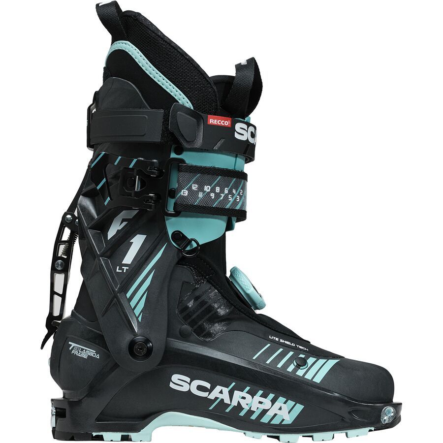 Ботинки Scarpa F1 LT Alpine Touring Scarpa, Carbon/Aqua
Ботинки Scarpa F1 LT Alpine Touring Scarpa, Carbon/Aqua