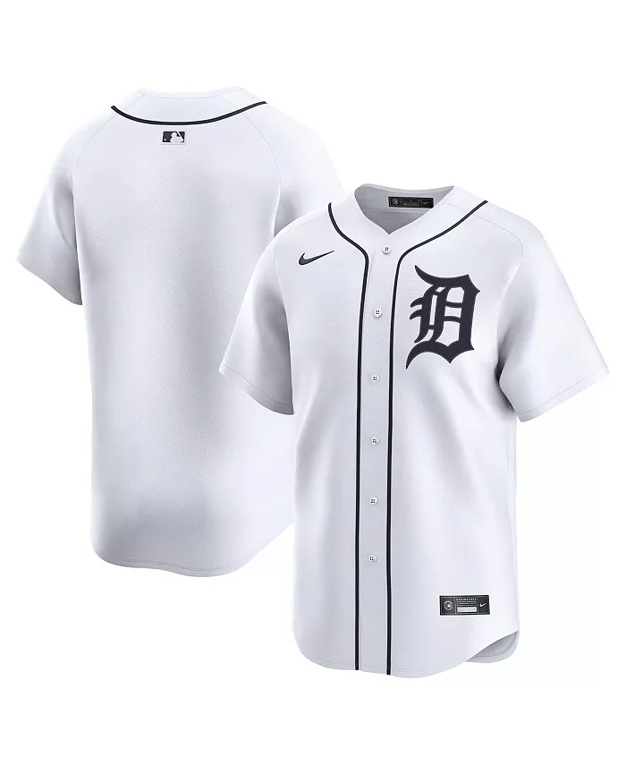Мужская белая домашняя лимитированная джерси Detroit Tigers Nike
Мужская белая домашняя лимитированная джерси Detroit Tigers Nike