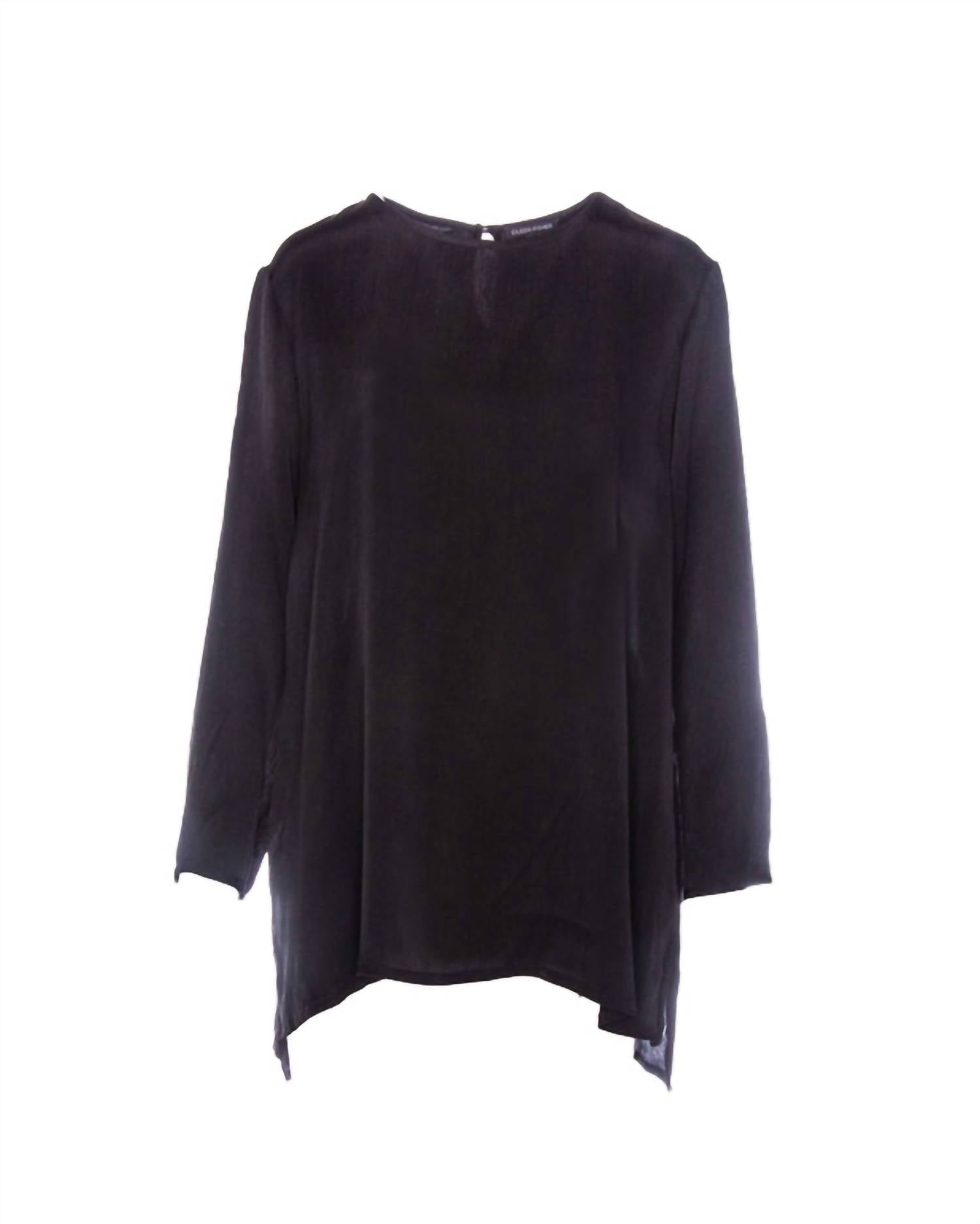 Женский топ с круглым вырезом в черном цвете Eileen Fisher
Женский топ с круглым вырезом в черном цвете Eileen Fisher