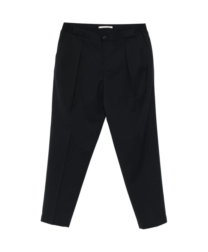 Черные узкие брюки со складками Briglia, черный
Черные узкие брюки со складками Briglia, черный