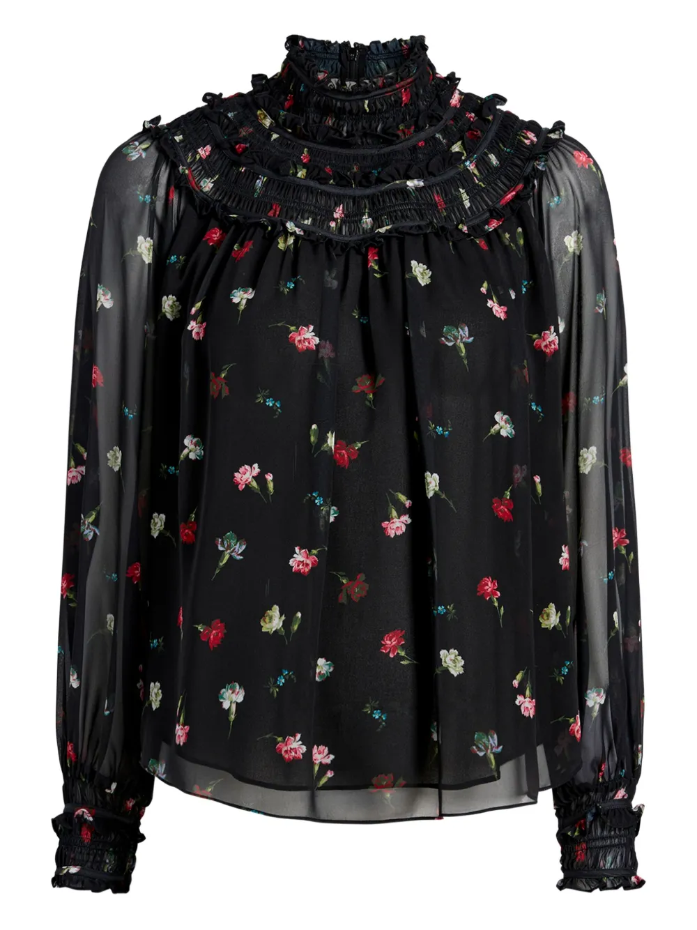 Блузка с цветочным принтом Cinq A Sept, черный
Блузка с цветочным принтом Cinq A Sept, черный