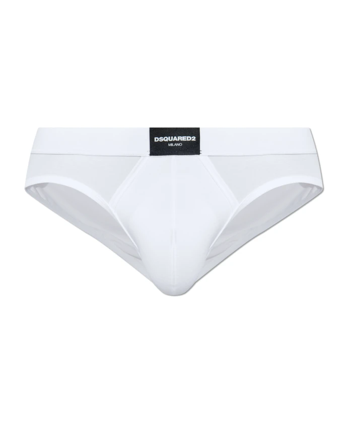 Трусы с нашивкой с логотипом Dsquared2, белый
Трусы с нашивкой с логотипом Dsquared2, белый