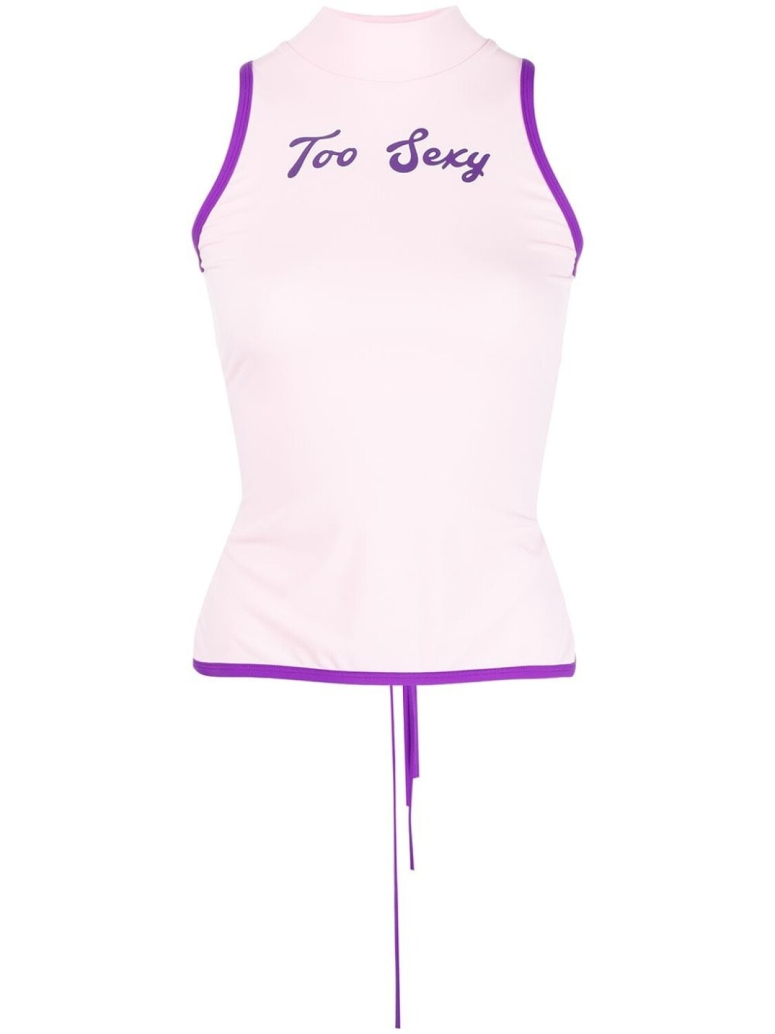 Топ с открытой спиной и надписью Natasha Zinko, розовый
Топ с открытой спиной и надписью Natasha Zinko, розовый