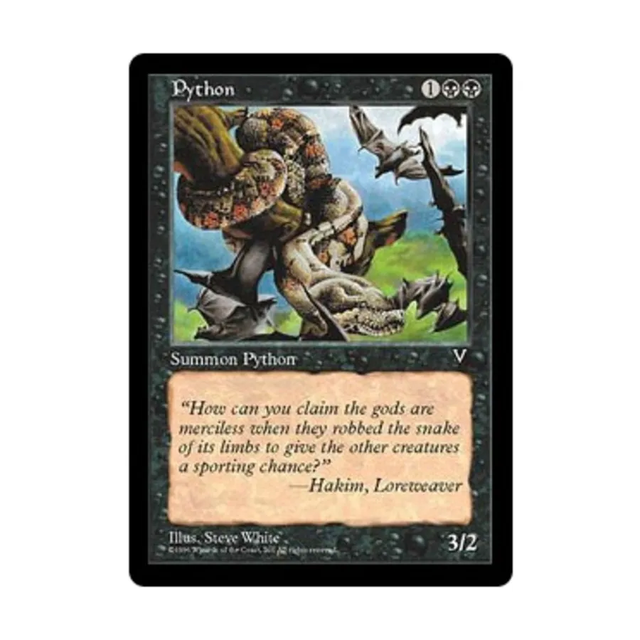 CCG Питон (С), MTG - Visions
CCG Питон (С), MTG - Visions