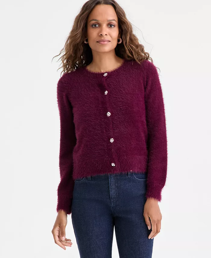 Кардиган с мелкими стразами-пуговицами I.N.C. International Concepts, красный
Кардиган с мелкими стразами-пуговицами I.N.C. International Concepts, красный