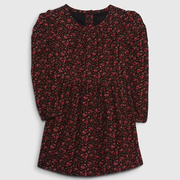 Платье с длинными рукавами из вельвета Gap, черный
Платье с длинными рукавами из вельвета Gap, черный