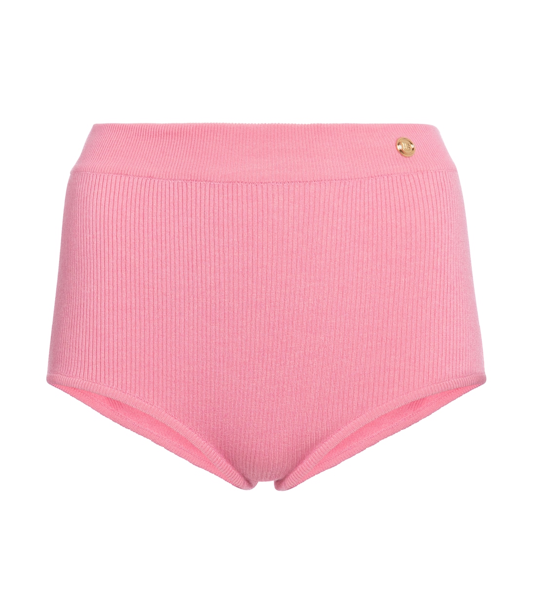 Трикотажные шорты с высокой талией Balmain, Rose Clair
Трикотажные шорты с высокой талией Balmain, Rose Clair