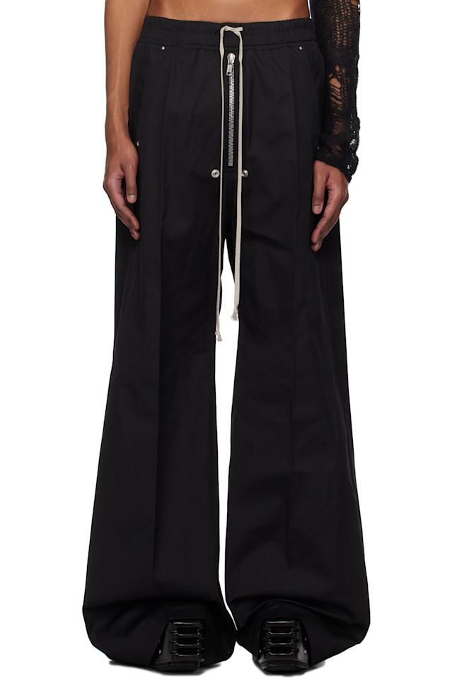 Голливудские брюки с широким поясом Bela Rick Owens, черный
Голливудские брюки с широким поясом Bela Rick Owens, черный