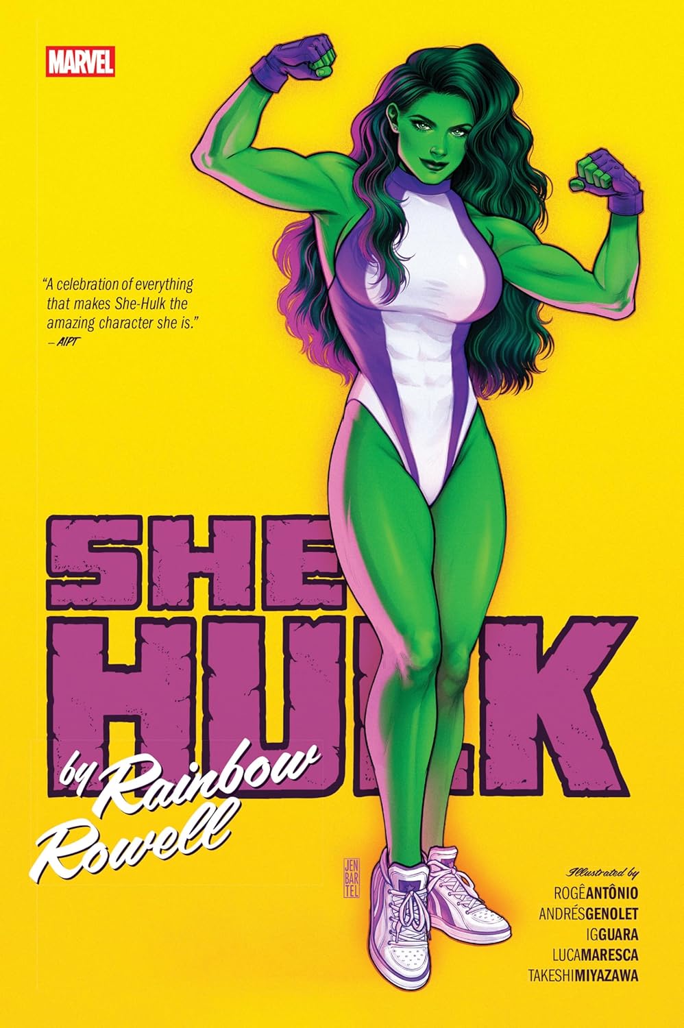 She-Hulk By Rainbow Rowell Omnibus Jen Bartel Cover (Marvel Universe)
She-Hulk By Rainbow Rowell Omnibus Jen Bartel Cover (Marvel Universe)