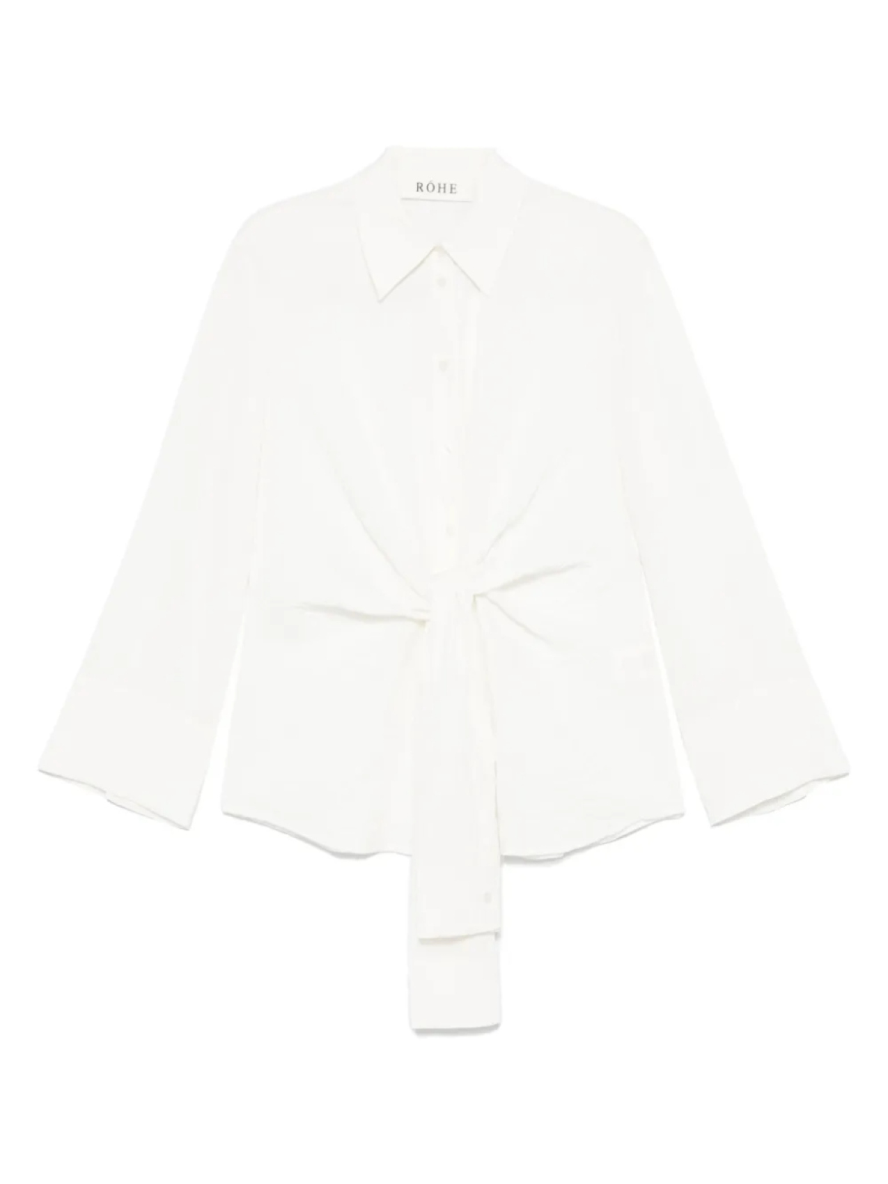 Рубашка с кованым узлом Róhe, нейтральный
Рубашка с кованым узлом Róhe, нейтральный